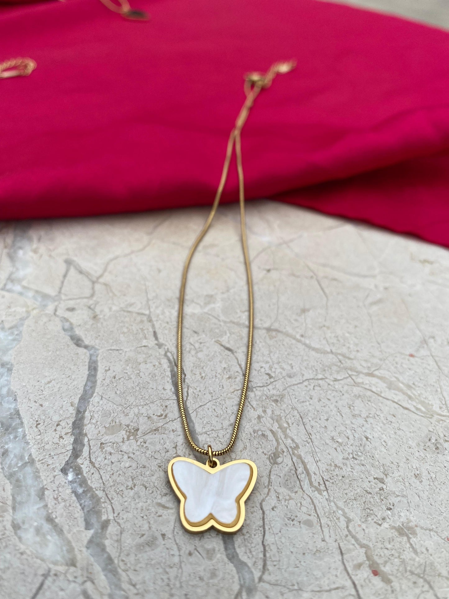 New Butterfly pendent Necklace