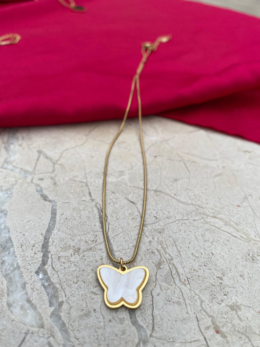 New Butterfly pendent Necklace
