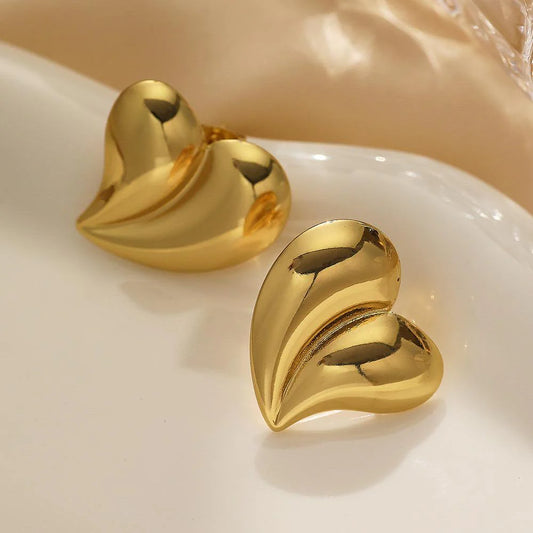 Barbara Heart Earrings