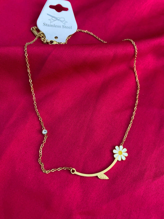 Kate Spade Daisy Flower Bee Necklace
